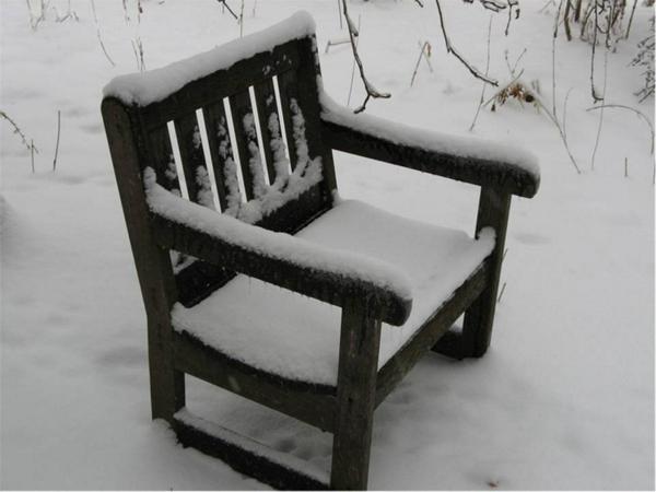 Winter-Snowy chair